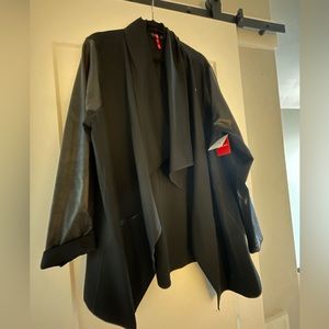 Spanx faux leather wrap jacket 3X - runs big